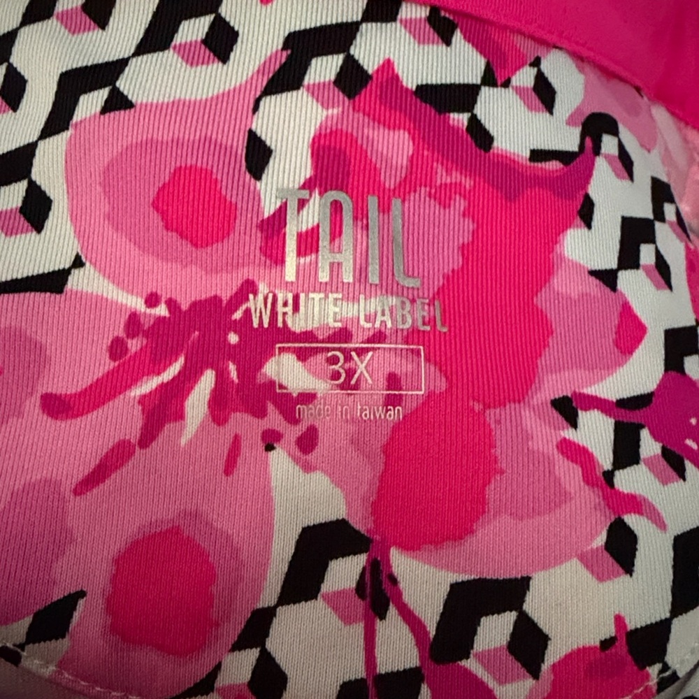 Tail white label size 3X ladies Golf top - Picture 3 of 6